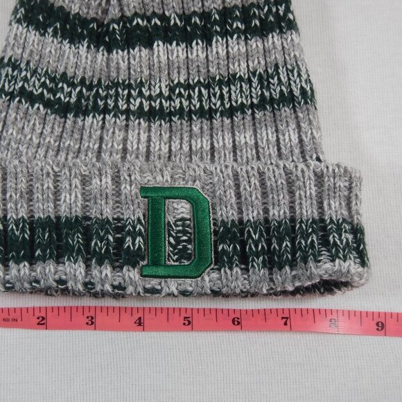 Darthmouth College Green & Grey Legacy Pom Knit Winter Cap - Picture 8 of 8